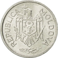 Moldova, 10 Bani, 1997, AU(55-58), Aluminum, KM:7