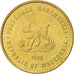 Coin, Macedonia, 5 Denari, 1995, AU(55-58), Brass, KM:7