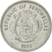 Coin, Seychelles, 25 Cents, 1993, Pobjoy Mint, AU(55-58), Nickel Clad Steel