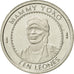 Sierra Leona, 10 Leones, 1996, EBC, Níquel aleado con acero, KM:44