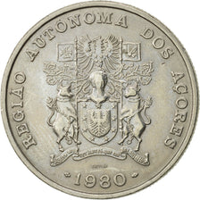 Azores, 25 Escudos, 1980, TTB+, Copper-nickel, KM:43