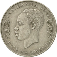 Tanzania, Shilingi, 1982, EF(40-45), Copper-nickel, KM:4