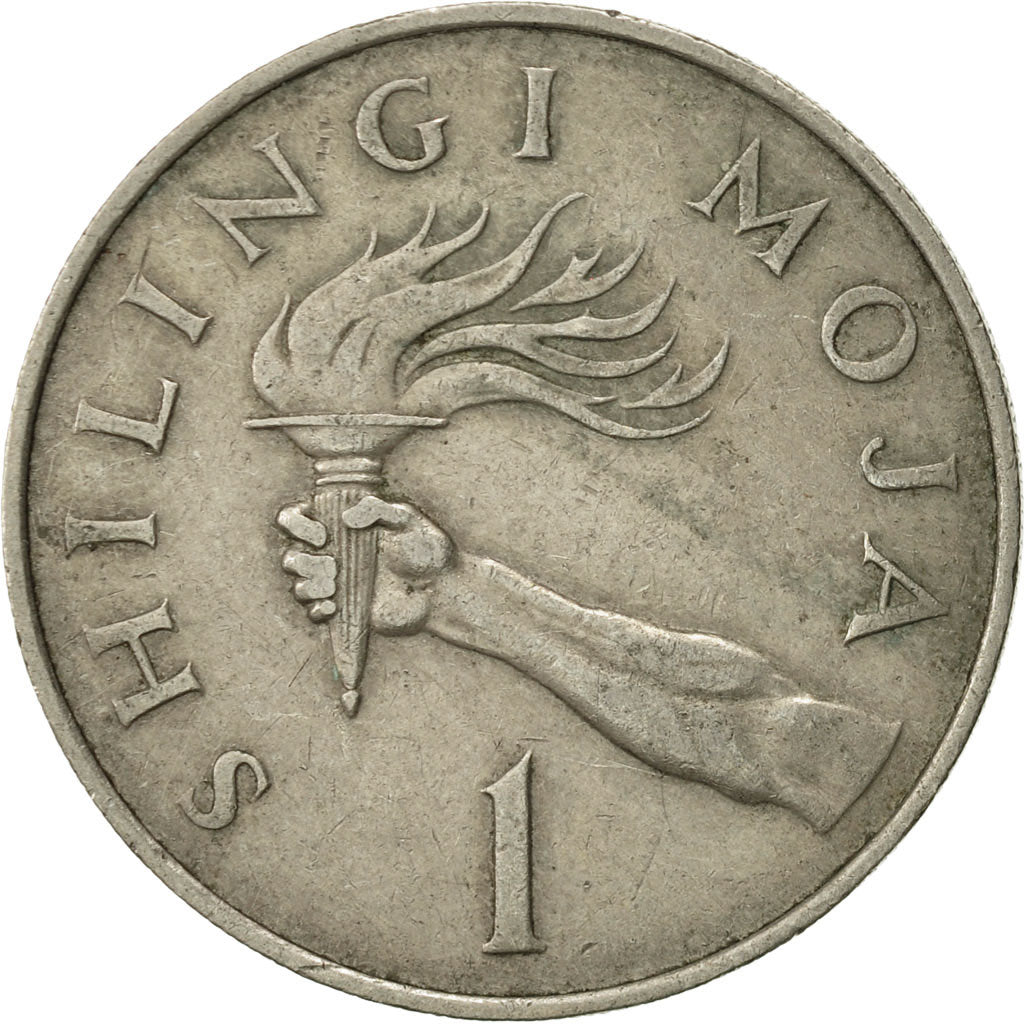 Tanzania, Shilingi, 1982, EF(40-45), Copper-nickel, KM:4