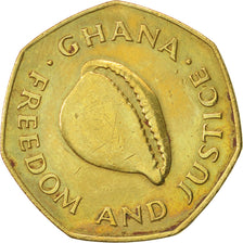 Ghana, Cedi, 1979, EF(40-45), Brass, KM:19