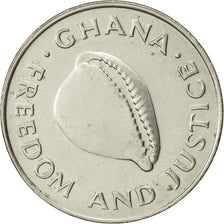 Moneda, Ghana, 20 Cedis, 1991, EBC, Níquel recubierto de acero, KM:30