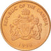 Coin, GAMBIA, THE, 5 Bututs, 1998, AU(55-58), Copper Plated Steel, KM:55