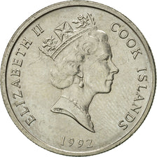 Monnaie, Îles Cook, Elizabeth II, 5 Cents, 1992, Franklin Mint, SUP