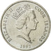 Coin, Cook Islands, Elizabeth II, 20 Cents, 1992, Franklin Mint, AU(55-58)