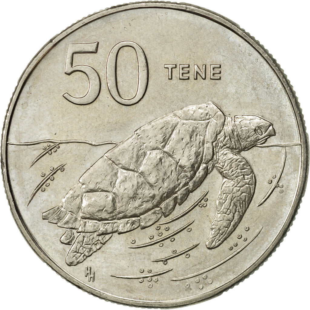 Cook Islands, Elizabeth II, 50 Tene, 1992, Franklin Mint, AU(55-58)
