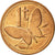 Coin, Papua New Guinea, Toea, 1995, AU(55-58), Bronze, KM:1