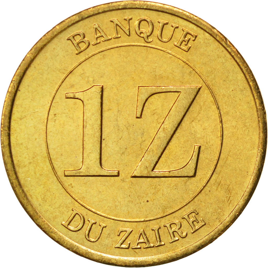 Zaire, Zaire, 1987, AU(55-58), Brass, KM:13