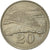 Munten, Zimbabwe, 20 Cents, 1980, ZF, Copper-nickel, KM:4