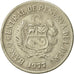 Munten, Peru, 5 Soles, 1977, ZF, Copper-nickel, KM:267