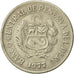 Coin, Peru, 5 Soles, 1977, EF(40-45), Copper-nickel, KM:267