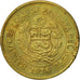 Monnaie, Pérou, 1/2 Sol, 1976, TTB+, Laiton, KM:265