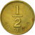 Moneta, Peru, 1/2 Sol, 1976, AU(50-53), Mosiądz, KM:265