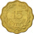 Moneta, Paragwaj, 15 Centimos, 1953, AU(50-53), Aluminium-Brąz, KM:26
