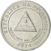 Coin, Nicaragua, 5 Centavos, 1974, AU(55-58), Aluminum, KM:28