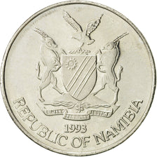 Moneta, Namibia, 50 Cents, 1993, Vantaa, SPL-, Acciaio placcato nichel, KM:3