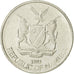 Coin, Namibia, 5 Cents, 1993, Vantaa, AU(55-58), Nickel plated steel, KM:1