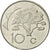 Moneta, Namibia, 10 Cents, 1998, Vantaa, AU(55-58), Nickel platerowany stalą