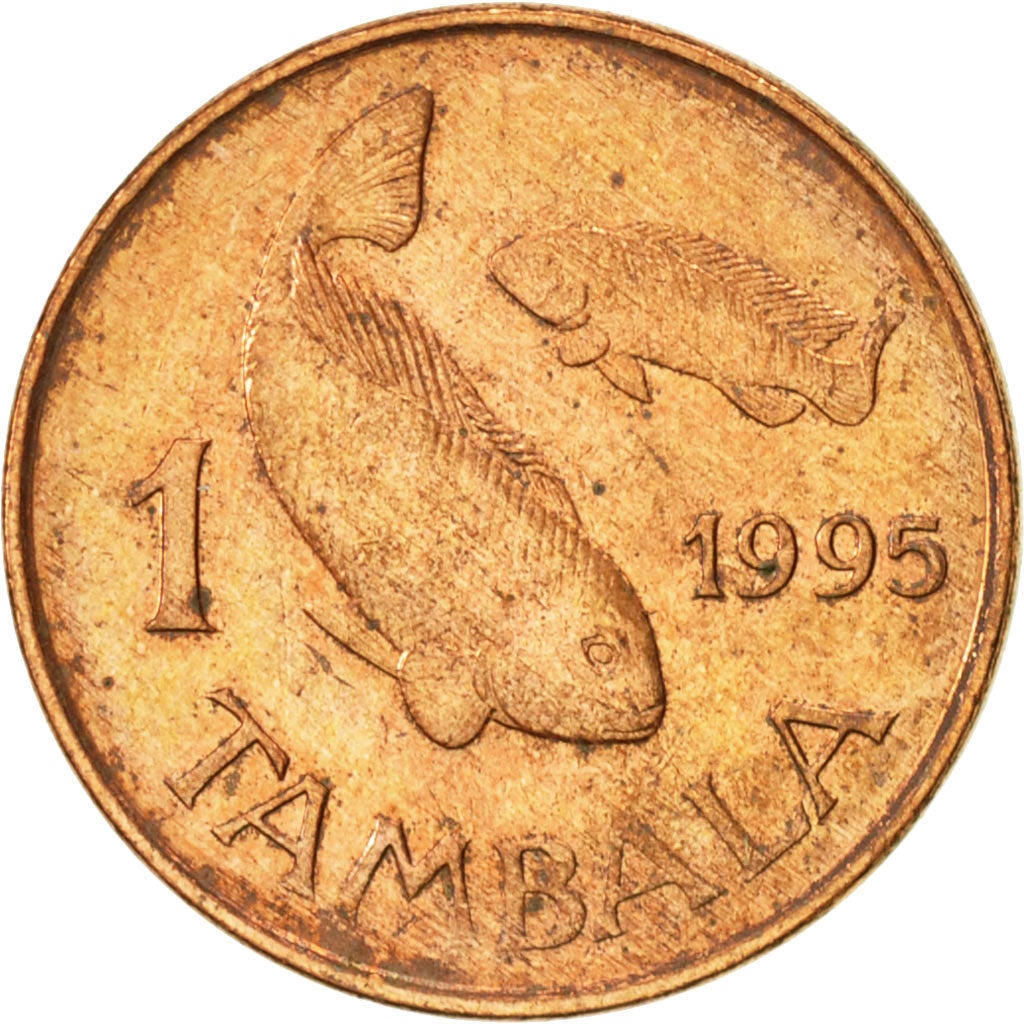 Coin, Malawi, Tambala, 1995, AU(50-53), Copper Plated Steel, KM:24