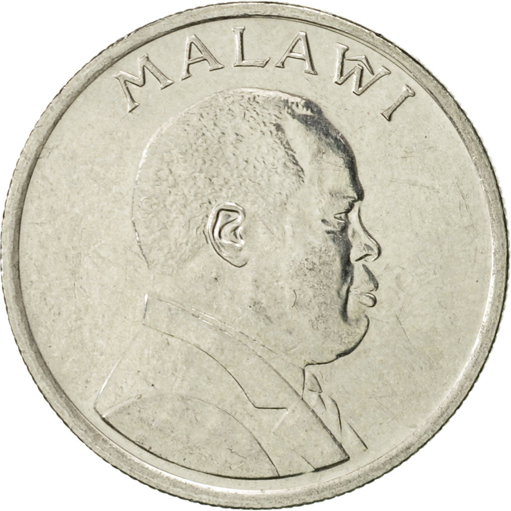 Malawi, 5 Tambala, 1995, AU(55-58), Nickel plated steel, KM:26
