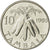 Moneta, Malawi, 10 Tambala, 1995, AU(55-58), Nickel platerowany stalą, KM:27