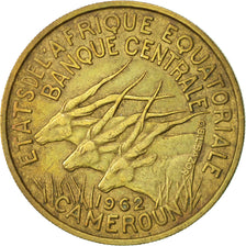 États de l'Afrique équatoriale, 25 Francs, 1962, Paris, TTB, Aluminum-Bronze