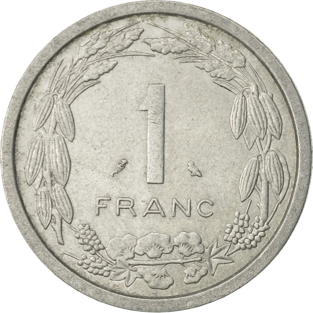 Monnaie, États de l'Afrique équatoriale, Franc, 1969, Paris, TTB+, Aluminium