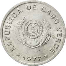 Cape Verde, 20 Centavos, 1977, AU(50-53), Aluminum, KM:15