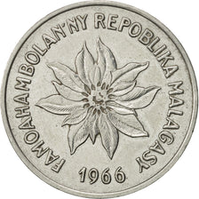 Monnaie, Madagascar, 5 Francs, Ariary, 1966, Paris, SUP, Stainless Steel, KM:10