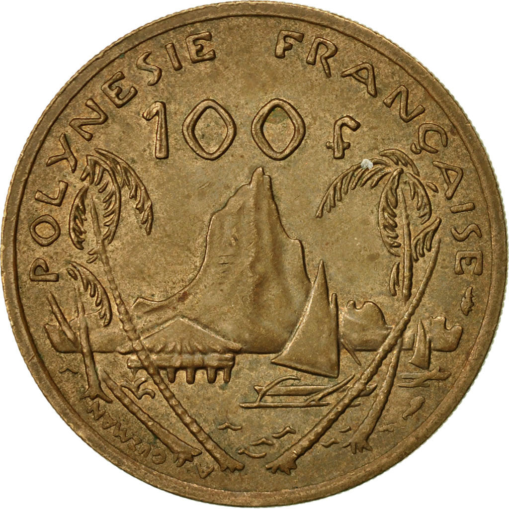 Coin, French Polynesia, 100 Francs, 1987, Paris, EF(40-45), Nickel-Bronze, KM:14