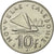 Moneda, Nueva Caledonia, 10 Francs, 1986, Paris, EBC, Níquel, KM:11