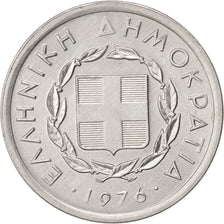 Moneda, Grecia, 20 Lepta, 1976, SC+, Aluminio, KM:114