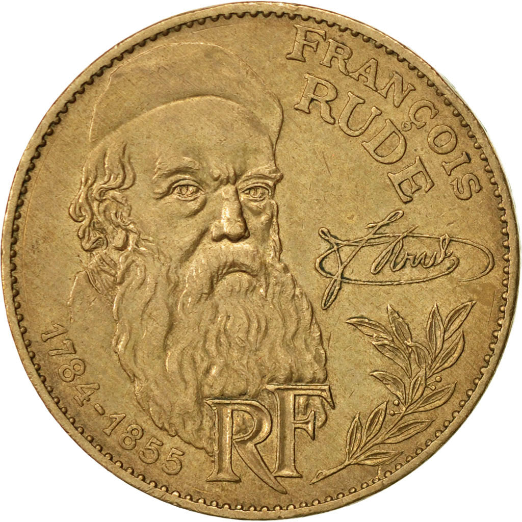 Münze, Frankreich, François Rude, 10 Francs, 1984, Paris, SS+, Nickel-Bronze