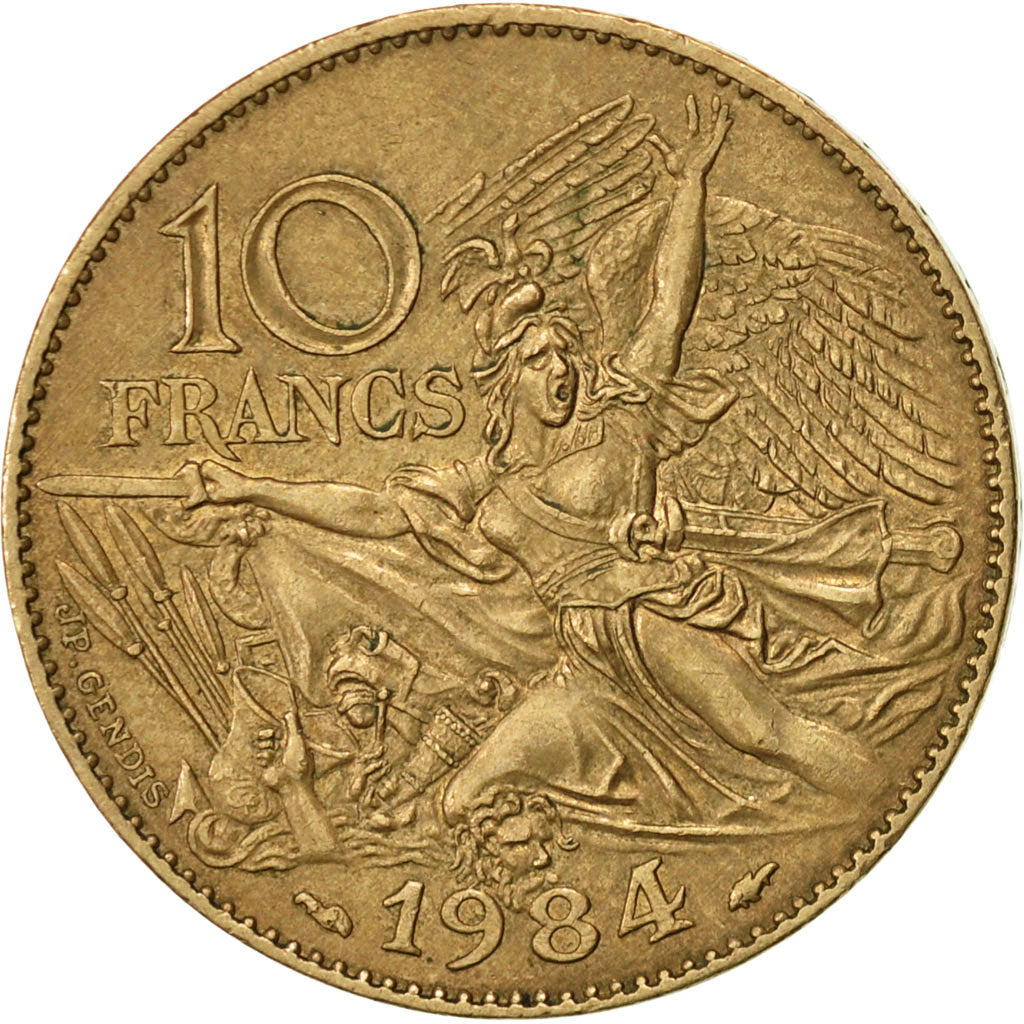 Münze, Frankreich, François Rude, 10 Francs, 1984, Paris, SS+, Nickel-Bronze