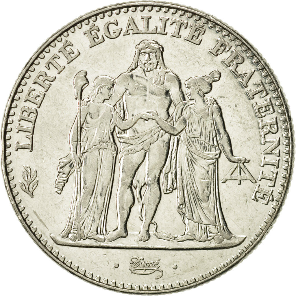 France, Hercule, 5 Francs, 1996, Paris, AU(55-58), Nickel, KM:1155, Gadoury:777