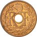 FRENCH INDO-CHINA, 1/2 Cent, 1935, Paris, MS(60-62), Bronze, KM:20