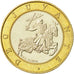 Monaco, Rainier III, 10 Francs, 1989, AU(50-53), Bi-Metallic, KM:163