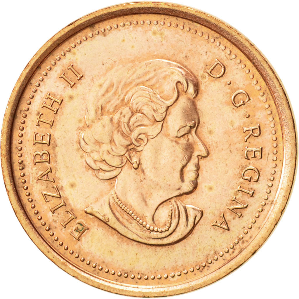 Coin, Canada, Elizabeth II, Cent, 2006, Royal Canadian Mint, MS(60-62), Copper
