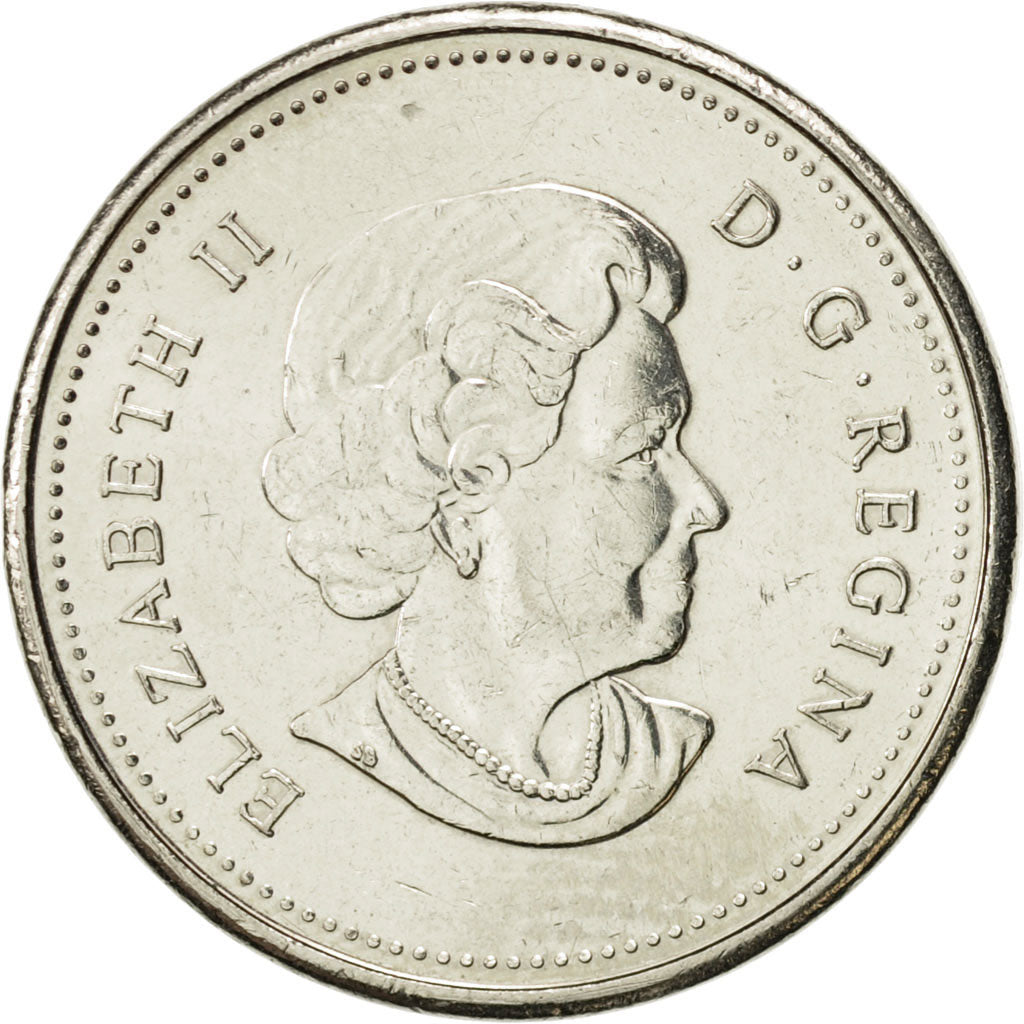 Coin, Canada, Elizabeth II, 5 Cents, 2006, Royal Canadian Mint, MS(60-62)