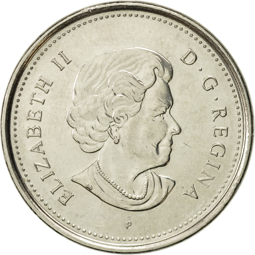 Coin, Canada, Elizabeth II, 5 Cents, 2005, Royal Canadian Mint, MS(60-62)