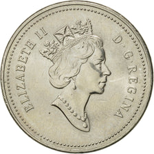 Coin, Canada, Elizabeth II, 5 Cents, 1990, Royal Canadian Mint, Ottawa