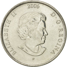 Moneta, Canada, Elizabeth II, 25 Cents, 2006, Royal Canadian Mint, SPL-, Acciaio