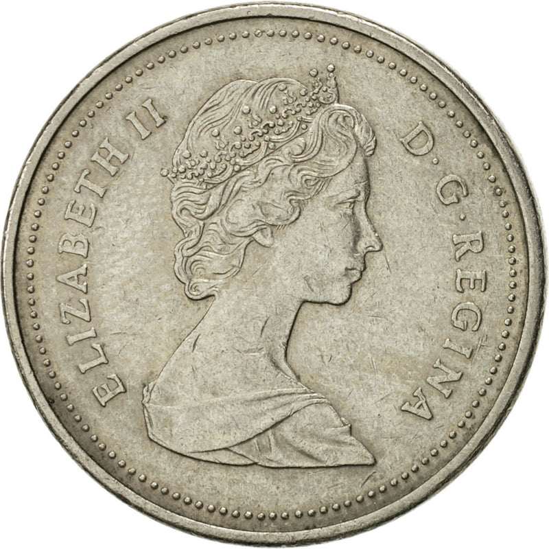 Coin Canada Elizabeth II 5 Cents 1987 Royal Canadian Mint Ottawa