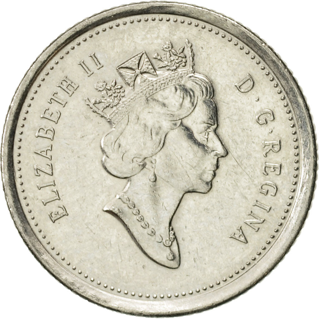 Coin, Canada, Elizabeth II, 10 Cents, 1998, Royal Canadian Mint, Ottawa