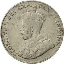 Canada, George V, 5 Cents, 1933, Royal Canadian Mint, Ottawa, TTB, Nickel, KM:29