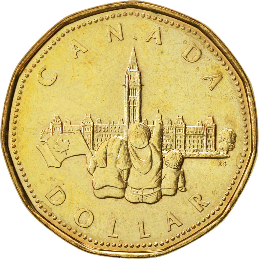 Coin, Canada, Elizabeth II, Dollar, 1992, Royal Canadian Mint, Ottawa, MS(63)