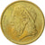 Moneda, Grecia, 50 Drachmes, 1988, MBC+, Aluminio - bronce, KM:147